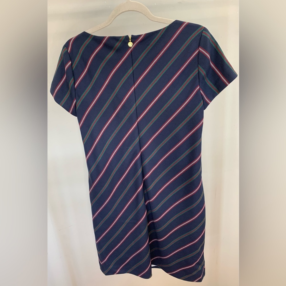 Brooks Brothers Red Fleece Striped Dress - Picture 7 of 9